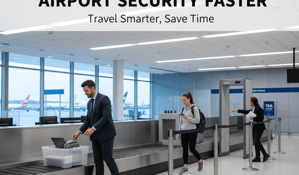 How to Get Through Airport Security Faster