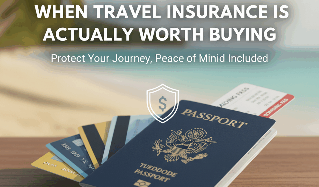 When Travel Insurance Is Actually Worth Buying