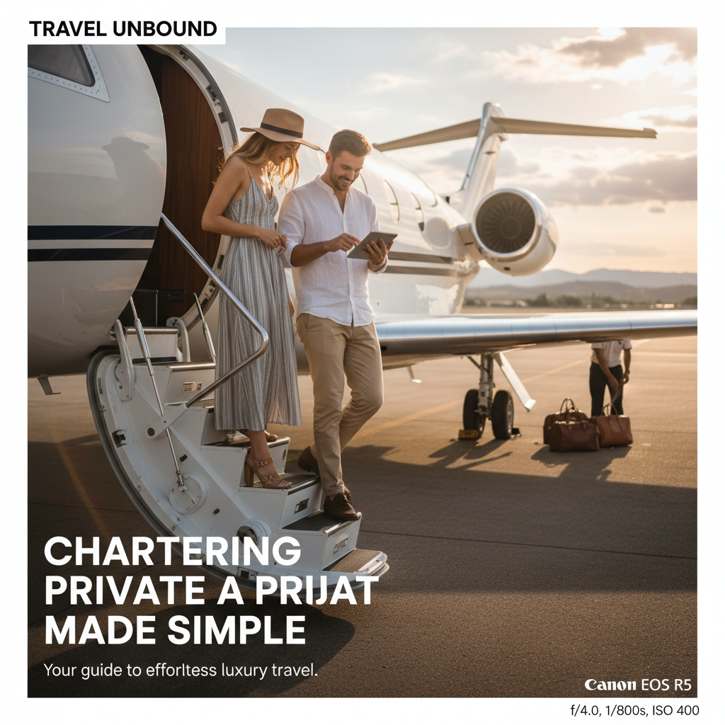 Chartering a Private Jet Made Simple