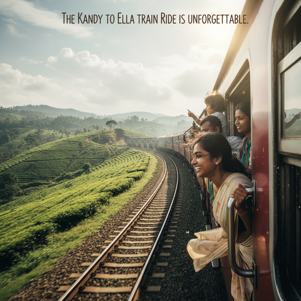 The Kandy to Ella Train Ride Is Unforgettable
