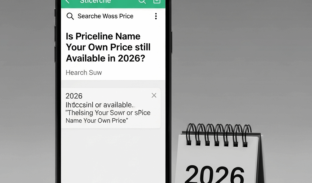 Professional photograph related to: Is Priceline Name Your Own Price Still Available in 2026?. High 