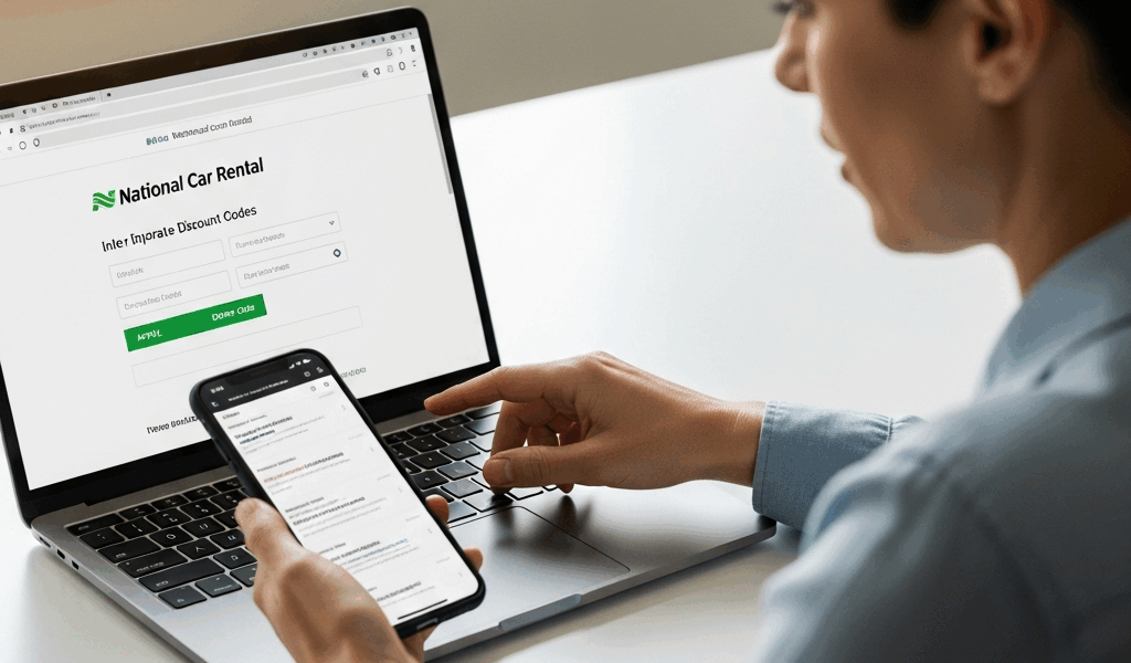 Professional photograph related to: National Car Rental Corporate Discount Codes — How to Find and U